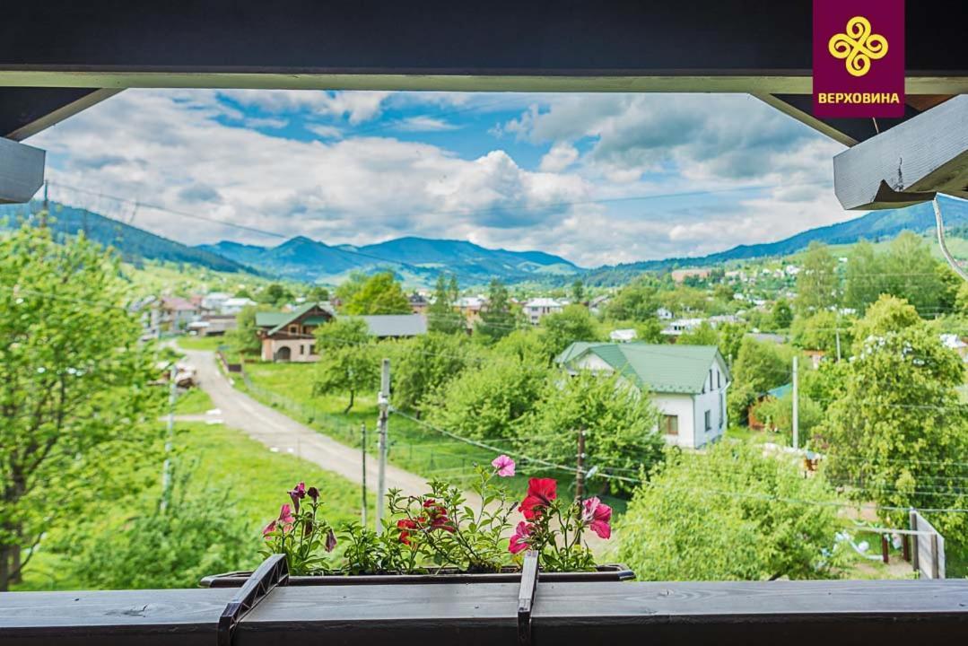 Karpatska Oselia Villa Verchovyna Exteriör bild