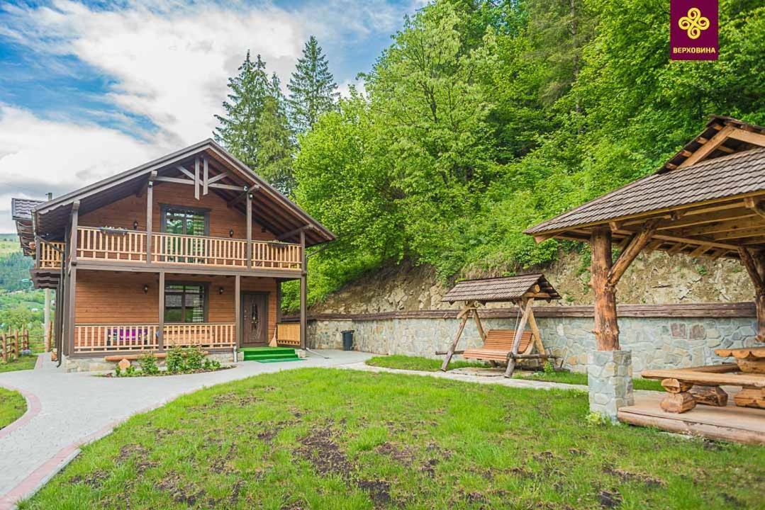 Karpatska Oselia Villa Verchovyna Exteriör bild