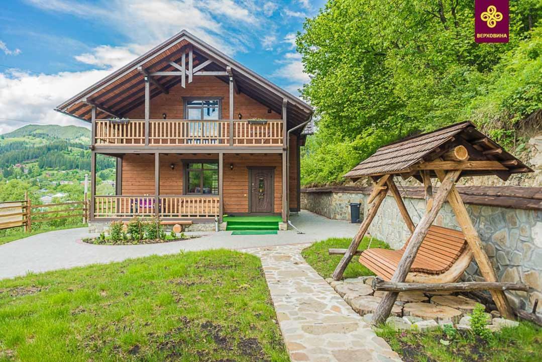 Karpatska Oselia Villa Verchovyna Exteriör bild